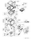 Схема №2 WTA 935 M8 с изображением Модуль (плата) для стиралки Whirlpool 480110100065