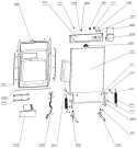 Схема №1 GU53211BXC (234121, PMS45S) с изображением Дверка для посудомойки Gorenje 290031