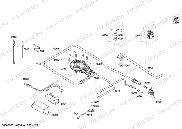 Взрыв-схема плиты (духовки) Siemens ER326AB90A ENC.ER326AB90A 1W C30F IH5-G SE PROFI - Схема узла 02