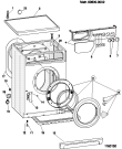 Схема №2 WS88XIT (F023349) с изображением Обшивка для стиральной машины Indesit C00077000