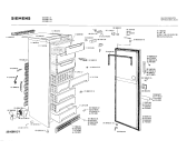 Схема №1 GS3638 с изображением Дверь для холодильной камеры Siemens 00230245