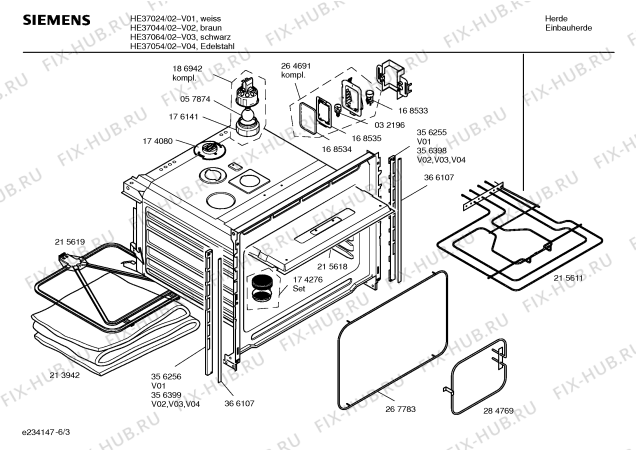 Схема №4 HE48060 с изображением Кулинарная книга для электропечи Siemens 00516464
