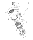 Схема №3 AKB 291 IX с изображением Моторчик для вентиляции Whirlpool 481236158326