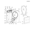 Схема №4 TRA 5070 RE с изображением Модуль (плата) для стиральной машины Whirlpool 480112101674