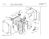 Схема №1 SF5VWA1, GS474 с изображением Вкладыш в панель для посудомойки Bosch 00369522