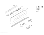Схема №3 CG5A52J5 energy с изображением Передняя панель для посудомоечной машины Bosch 11024144