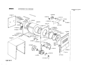 Схема №1 0728130001 T310 с изображением Уплотнитель для стиральной машины Bosch 00120062
