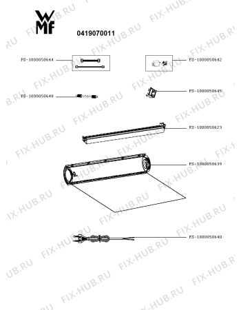 Схема №1 0419070011 с изображением Другое для запаковщика Seb FS-1000050645