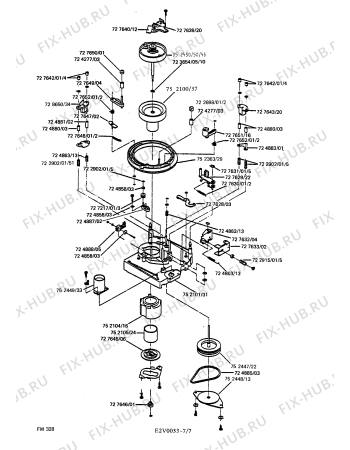 Взрыв-схема телевизора Siemens FM3287 - Схема узла 07