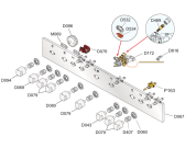 Схема №2 GI92293AX-RU (442236, 96-Z) с изображением Другое для плиты (духовки) Gorenje 458015