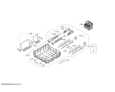 Схема №2 DF261260 с изображением Корзина для посуды для посудомоечной машины Bosch 00775283