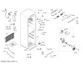 Схема №1 KKE27241TI с изображением Дверь для холодильника Bosch 00242283