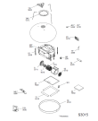 Схема №1 208339904406PRF00242 с изображением Всякое для электровытяжки Whirlpool 488000536911