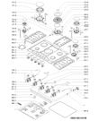 Схема №1 AKM393IX4 (F091847) с изображением Инструкция по эксплуатации для плиты (духовки) Indesit C00362310