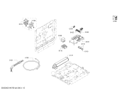 Схема №2 BO250101 с изображением Панель для плиты (духовки) Bosch 00681116