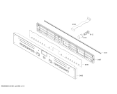 Схема №1 H5474A0 с изображением Дверь для духового шкафа Bosch 00478248