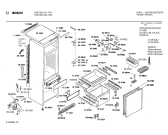 Схема №1 KSC3551 с изображением Уплотнитель для холодильной камеры Bosch 00204938
