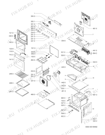 Схема №1 AKZ 276/NB/01 с изображением Держатель для электропечи Whirlpool 481240478379