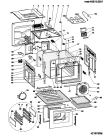 Схема №1 FB862IXNE (F039504) с изображением Инструкция по эксплуатации для плиты (духовки) Indesit C00142053