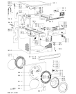 Схема №1 WAK 9870 GULDSEGL с изображением Обшивка для стиральной машины Whirlpool 481245310879