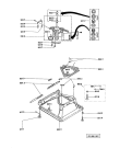 Схема №4 3CAP2782 AWM 901 с изображением Уплотнитель (прокладка) для стиралки Whirlpool 481940479187