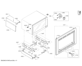 Схема №1 MET30ES с изображением Декоративная рамка для электропечи Bosch 00702899