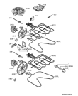 Схема №3 NC7013021M с изображением Обшивка для духового шкафа Aeg 5615043345
