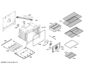 Схема №2 HEI7052C с изображением Нагревательный элемент для плиты (духовки) Bosch 00499758