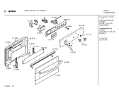 Схема №1 HBN215TEU с изображением Панель для плиты (духовки) Bosch 00352162