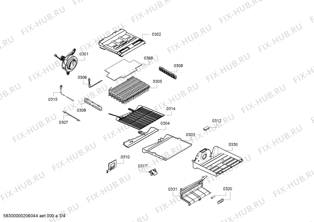 Схема №3 KG34NVL3AG Siemens с изображением Изоляция для холодильной камеры Bosch 00717819