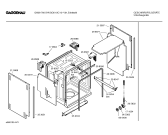 Схема №3 SHVGGK1UC GI936-760 с изображением Инструкция по установке/монтажу для посудомоечной машины Bosch 00528356