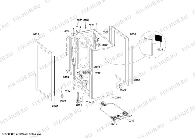 Схема №2 WP13T552FN с изображением Панель управления для стиралки Siemens 00678269