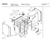 Схема №1 SE54633EU с изображением Вкладыш в панель для посудомойки Siemens 00359799