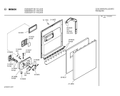 Схема №6 SGS6302FF с изображением Передняя панель для посудомойки Bosch 00350207