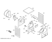 Схема №2 4SE71400A se-7140 с изображением Крышка для электросушки Bosch 00643454