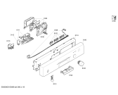 Схема №1 S14KOE12 с изображением Кнопка для электропосудомоечной машины Bosch 00603416