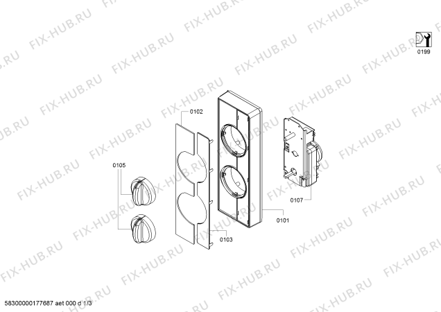 Схема №2 ZMW3002X с изображением Корпус для микроволновой печи Zelmer 11001731