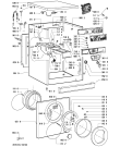 Схема №1 AWM 8123 с изображением Обшивка для стиралки Whirlpool 481245319896
