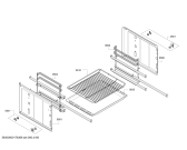 Схема №4 HEA43B451 Bosch с изображением Ручка выбора температуры для электропечи Bosch 00614224
