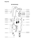 Схема №2 RH7743IA/4Q0 с изображением Кнопка (ручка регулировки) для мини-пылесоса Rowenta RS-RH5150