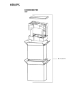 Схема №2 EA900055/700 с изображением Часть корпуса для кофеварки (кофемашины) Krups MS-5A10476