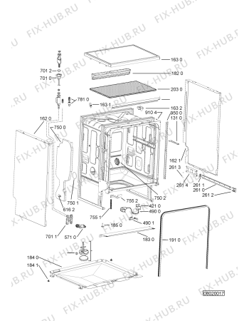 Схема №2 LPA 5200 с изображением Микромодуль для посудомойки Whirlpool 480140101969