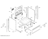 Схема №5 3CVX468PB с изображением Фронтальное стекло для электропечи Bosch 00772192