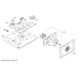 Схема №4 B85P62N3MC с изображением Кнопка для духового шкафа Bosch 00612839