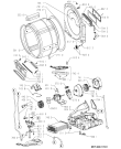 Схема №2 AWZ 9995 с изображением Обшивка для сушильной машины Whirlpool 481245215012