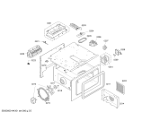 Схема №2 BS270101E с изображением Рамка для электропечи Bosch 00684065