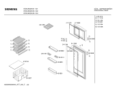 Схема №1 KS30U602IN с изображением Дверь для холодильной камеры Siemens 00241856