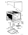 Схема №1 F57202S0 с изображением Дверь для электропосудомоечной машины Aeg 140000300065