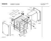 Схема №3 SE59590RK с изображением Передняя панель для посудомойки Siemens 00352044