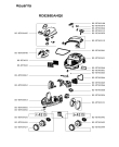 Схема №1 MO5265PA/4Q0 с изображением Гидрошланг для мини-пылесоса Moulinex RS-RT900499